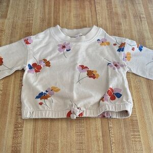 Carter's Cream Floral Kids Sweater